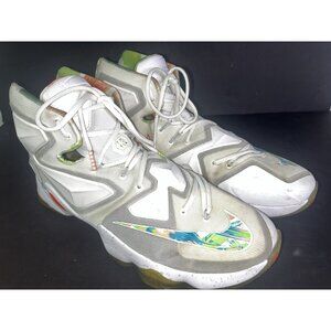 Nike Sneaker Mens Lebron James Basketball Shoes Size 14 Easter White 807219-108
